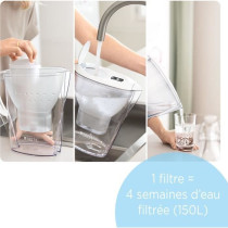 Brita Carafe filter Marella XL Blanche (3.5l) included 1 Maxtra Pro Al
