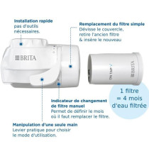 Faucet filtration system - BRITA - ON TAP V - 600 L of filtered water