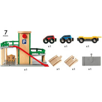 BRIO World - 33204 - Garage Rail / Route