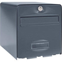 Box Burg Wachter Balthazar 2 doors - On foot - Galvanized steel - Tota
