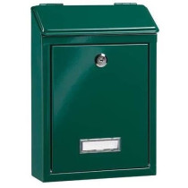 BURG WACHTER MISSIVE 1 door box - Wall - Galvanized Steel - Gray