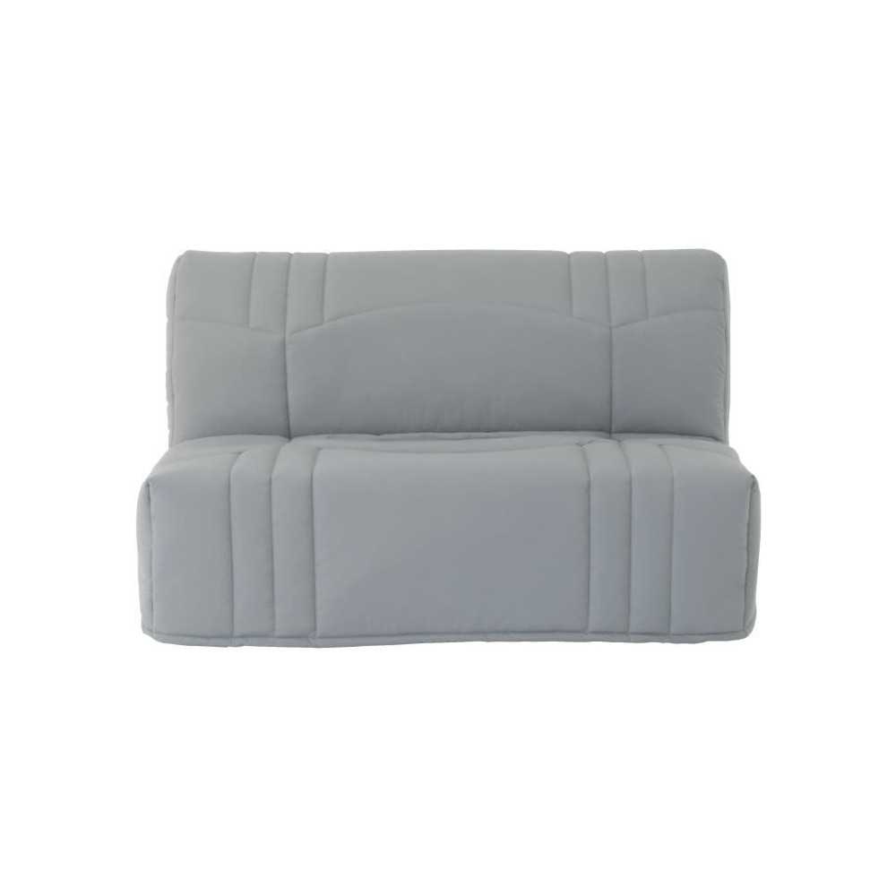 Banquette BZ DREAM - Tissu 100% Coton gris clair - Couchage 140x190 cm Banquette BZ DREAM - Tissu 100% Coton gris clair - Couchage 140x190 cm