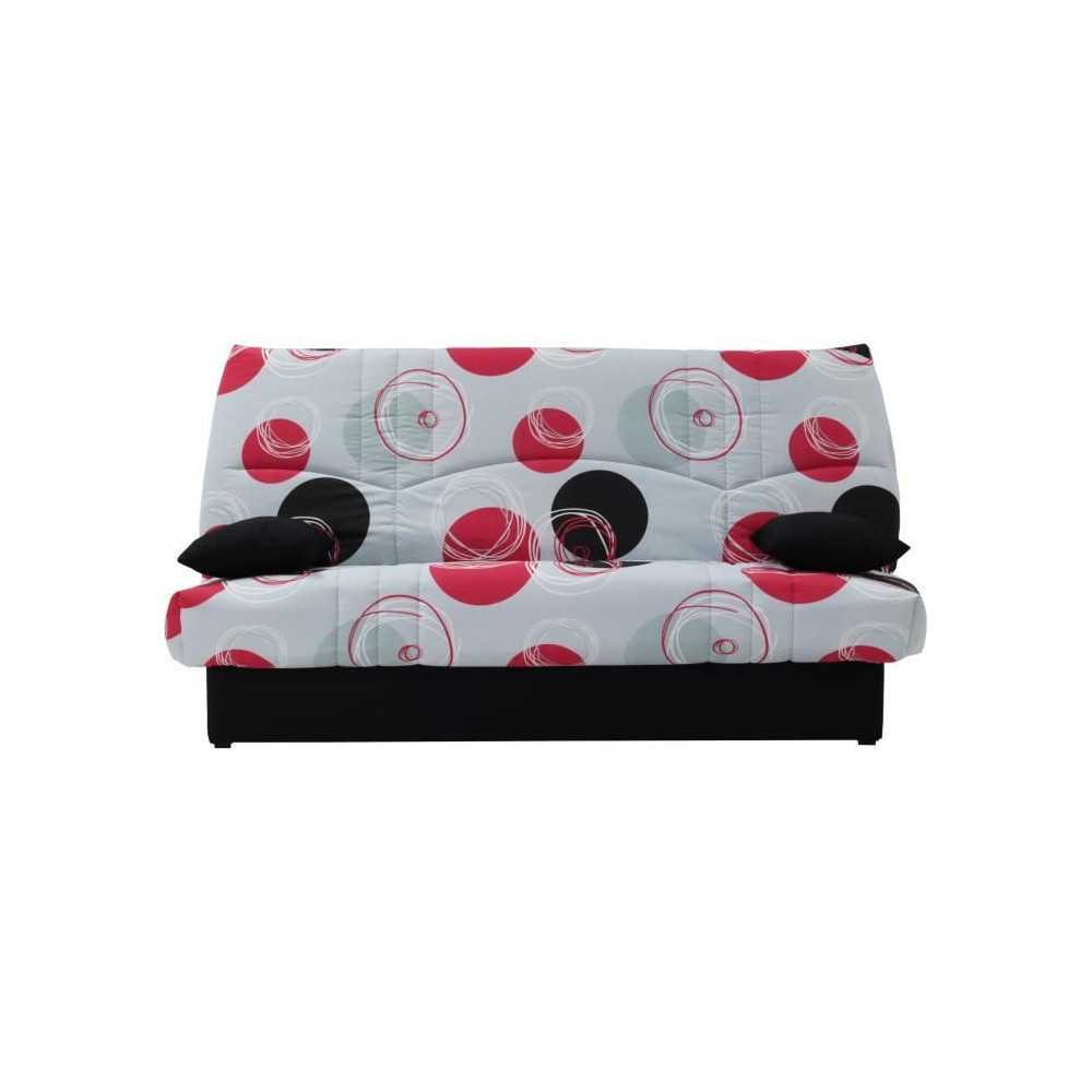 Clic clac 3 places DREAM - Tissu 100% Coton imprimé Planete - Couchag