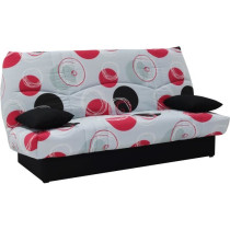 Clic clac 3 places DREAM - Tissu 100% Coton imprimé Planete - Couchag