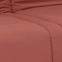 Banquette clic clac 3 places - Terracotta - 100% coton - L 193 x P 92