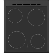 Cuisiniere vitrocéramique CONTINENTAL EDISON CECV50FCB - 4 feux - L49