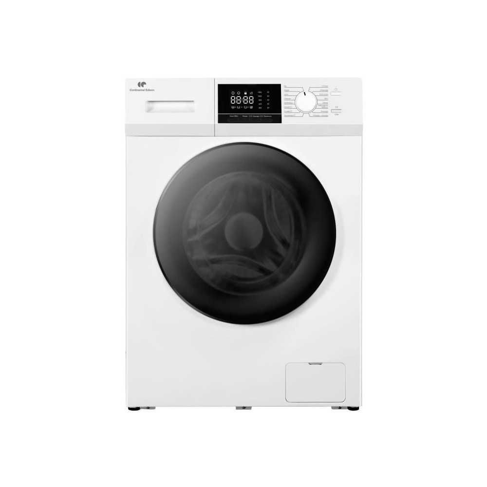 Lave-linge hublot CONTINENTAL EDISON CELL10140W2 - 10 kg - Largeur 60