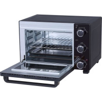 Continental Edison CEMF22B - Electric minifour 22L Black - 1300W - Rot