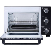 Continental Edison CEMF22B - Electric minifour 22L Black - 1300W - Rot