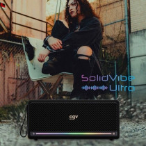 Enceinte Bluetooth - CGV - 50911 - SolidVibe Ultra - Subwoffer 40W (2x