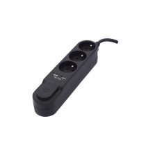 Chacon Multiprise Bloc with switch 3 sockets 16 A and 2 2A USB outputs