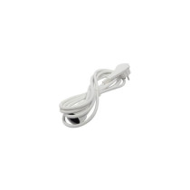 CHACON Extension cable HO5VVF 3 x 1.5 mm²- 3 m - With flat plug - Whi