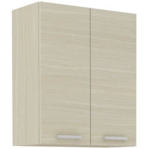 Chamonix High furniture - 2 hinged doors - melamine - chene decor - L