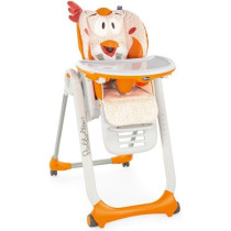 CHICCO High Chair Polly 2 Start - 4 Wheels fancy chicken