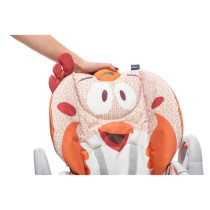 CHICCO High Chair Polly 2 Start - 4 Wheels fancy chicken