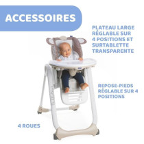 CHICCO - Polly 2 Start Monkey High Chair