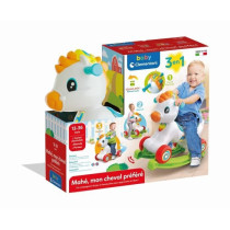 Clementoni - Rocking horse and wheels - Mane with intercation buttons