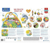 Baby Clementoni - Mats, arches and projector - Baby Projector Activity