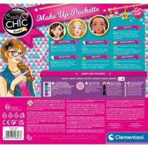 Clementoni Crazy Chic - Washable makeup pocket - contains 5 makeup pro