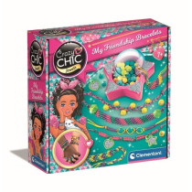 Clementoni Crazy Chic - Friendship bracelet creation box - Beads and t