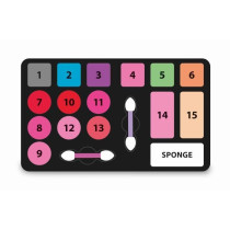 Clementoni Crazy Chic - Make -up palette be a rocker
