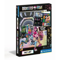 Monster High Makeup Set - Clementoni - Palette containing powders, sha