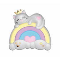 Clementoni - Rainbow Makeup Set - 2 eyeshadow palettes, lipstick and n