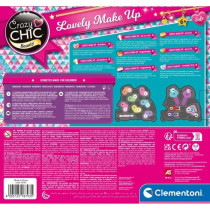 Clementoni - Rainbow Makeup Set - 2 eyeshadow palettes, lipstick and n