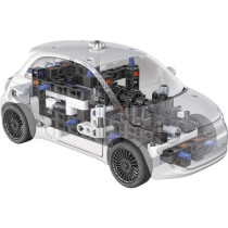 Clementoni - Fiat 500 electric construction set - Application availabl