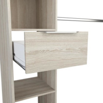 DEMEYERE Kit dressing 2 colonnes + 2 penderies + 2 tiroirs - Décor Ch