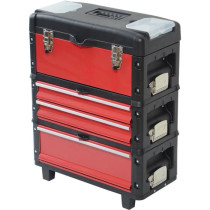 DEFPRO tool trolley 3 stackable modules