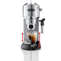 Classic espresso machine - Delonghi EC685.M Dedica Style - stainless s