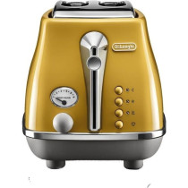 DELONGHI ICONA CAPITALS Toaster 2 slices - 900W - 3 function toaster -