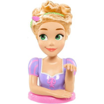 Hairdressing head - DISNEY - Rapunzel Deluxe - 12 accessories - Fake n