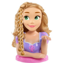 Hairdressing head - DISNEY - Rapunzel Deluxe - 12 accessories - Fake n
