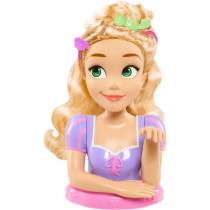 Hairdressing head - DISNEY - Rapunzel Deluxe - 12 accessories - Fake n