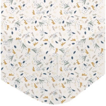 Fitted Sheet - DOMIVA - AU FIL DE L'EAU - Jersey - Printed - 70 x 140