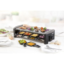 DOMO DO9039G Raclette set - 8 Persons - Polished stone - 1300W