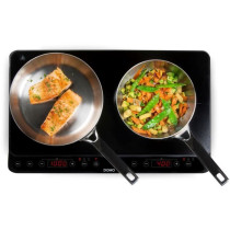 Induction plate - Domo - 2 lights - 56 x 34 x 7 cm - do338ip