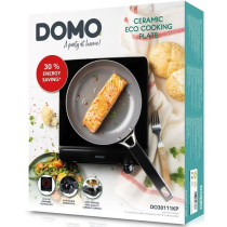 Ceramic hob - DOMO - 1 burner - 25.3 x 28.7 x 7 cm - DO30111KP