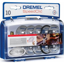 Box of 10 discs to be trunted Dremel Ez Speedclic (with mandrel for me