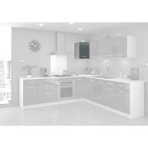 START Kitchen cabinet top corner L 58 cm - glossy gray