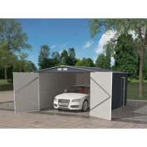ORION Abri de jardin / Garage en métal 18,2 m² - 380 x 480 x 232 - K