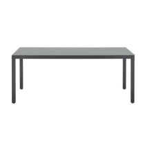 Ensemble repas de jardin : Table 180 cm + 8 chaises - Structure alumin