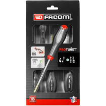 FACOM SET OF 4 PROTWIST RESISTORX / ATXR SCREWDRIVERS