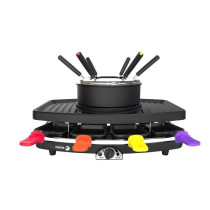 FAGOR - FG816 3-in-1 combination wiper + fondue + grill - 1100W - 1.5L