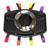 FAGOR - FG816 3-in-1 combination wiper + fondue + grill - 1100W - 1.5L