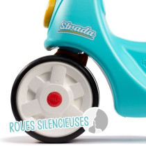 FALK - Strada toddler scooter - silent wheels, directional handlebar w
