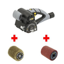 FARTOOLS PACK REX80 COMPACT RENOVATOR + BRASS WIRE BRUSH + + SYNTHETIC