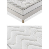 Ensemble matelas + sommier UNELMA 90 x 190 - 5 zones et mémoire de fo